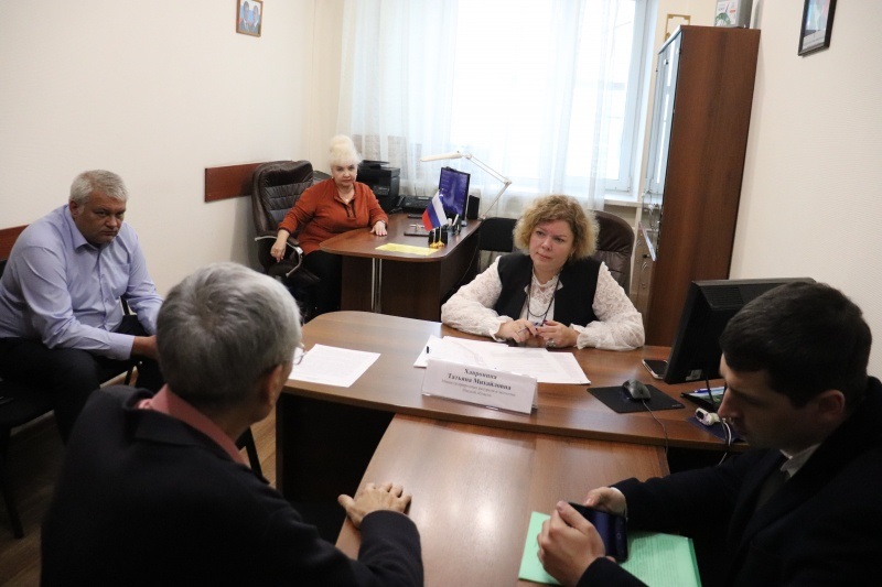 Приём граждан министром природных ресурсов и экологии Омской области.